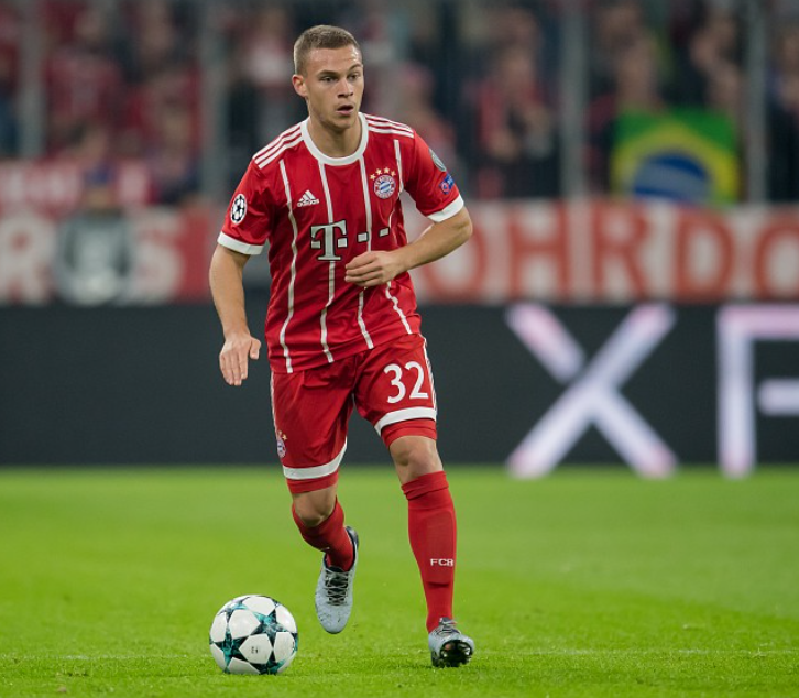 基米希或于欧冠赛场重归右后卫角色